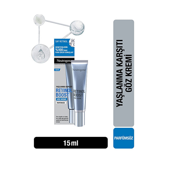 Neutrogena Retinol Boost Anti-Aging Eye Cream 15ml | Firming Formula