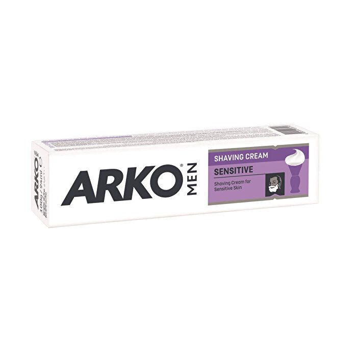 Arko Men Sensitive Shaving Cream 3oz - Soothing Formula | Men's Care