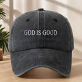 MyClosetAid [Vintage Baseball Cap] Embroidered "GOD IS GOOD" Design — main product shot