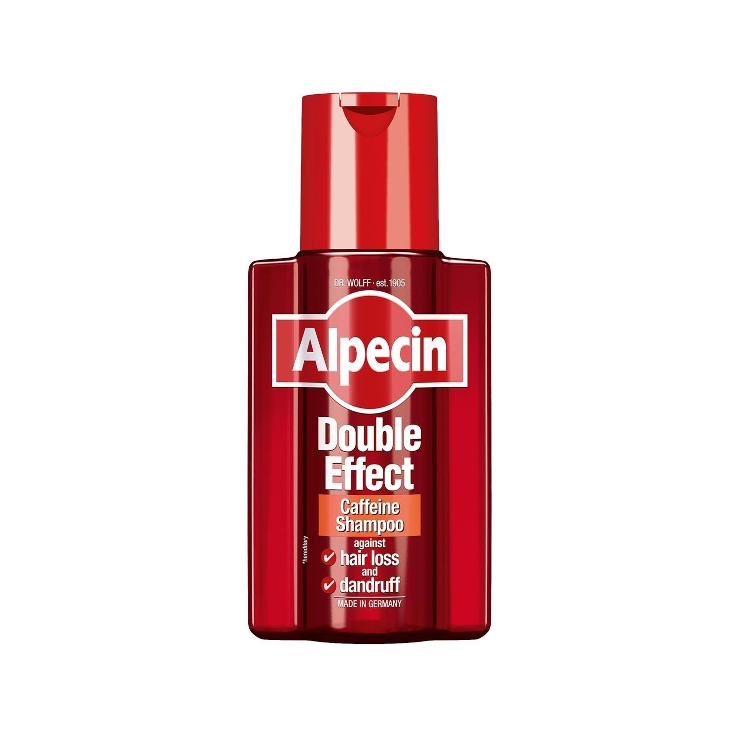 Alpecin Double Effect Caffeine Shampoo 200ml - Anti-Dandruff & Hair Loss Prevention
