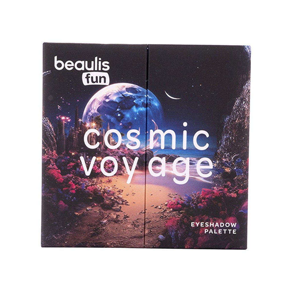 Beaulis Cosmic Voyage 9 Eyeshadow Palette - Galactic Glow Makeup for Versatile Eye Looks
