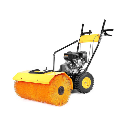 Heavy-Duty 7HP 31-Inch Commercial Walk-Behind Gas-Powered Sweeper (SAK25489) – SAKSBY WHOLESALE