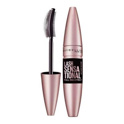Maybelline Lash Sensational Full Fan Effect Mascara - Intense Black, Volumizing & Waterproof Formula
