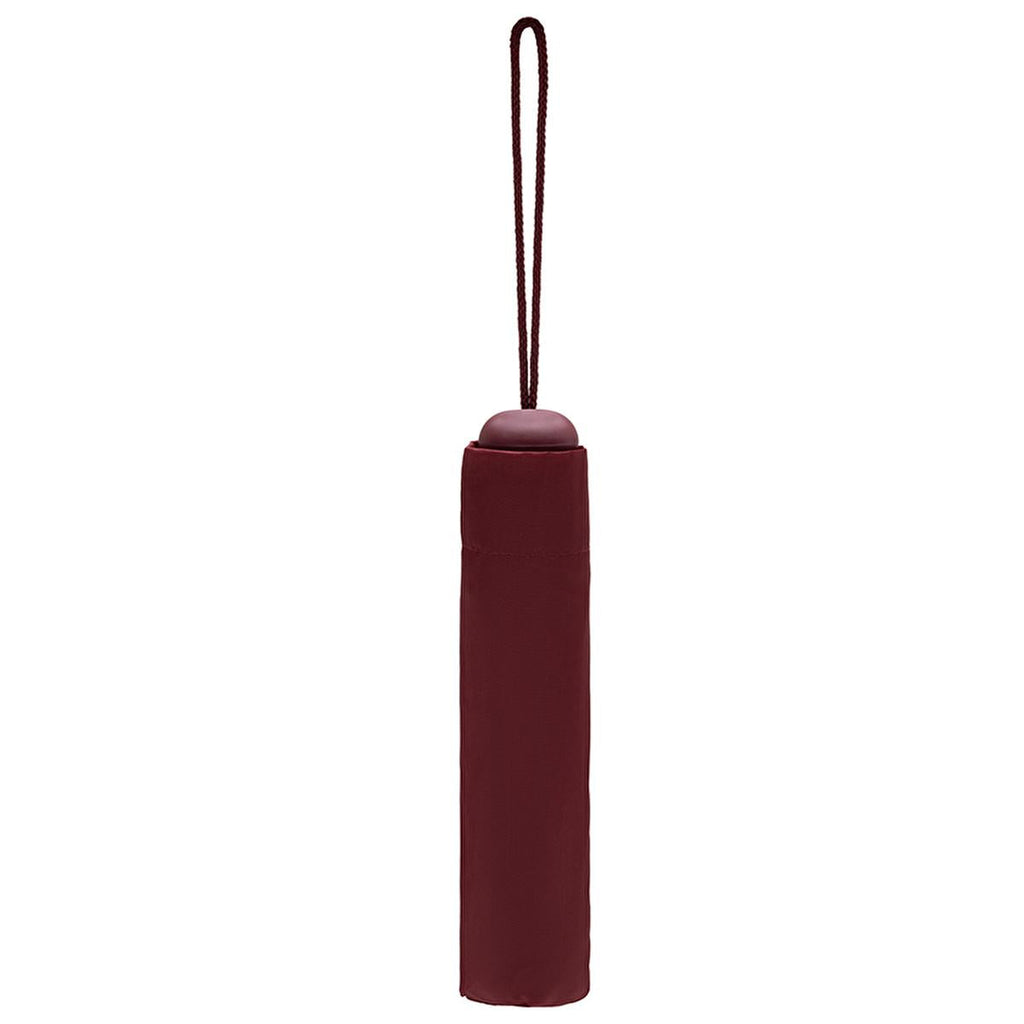 Eklips Bordeaux Manual Umbrella - Stylish, Compact, Windproof & Waterproof