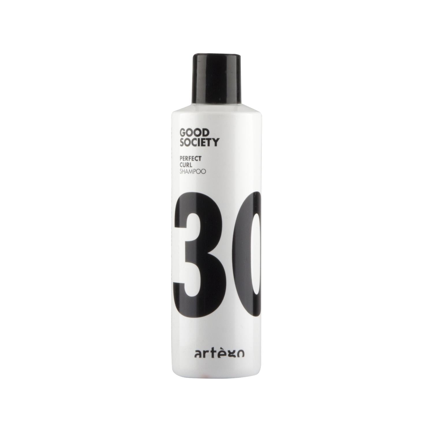 Artego Good Society Curly Hair Shampoo 8.45 fl oz - Sulfate-Free, Moisturizing & Gentle Cleansing for Curly Hair