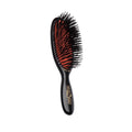 Mason Pearson Pocket Sensitive Bristle SB4 Dark Hair Brush - Gentle Scalp Care, Travel-Friendly Luxury