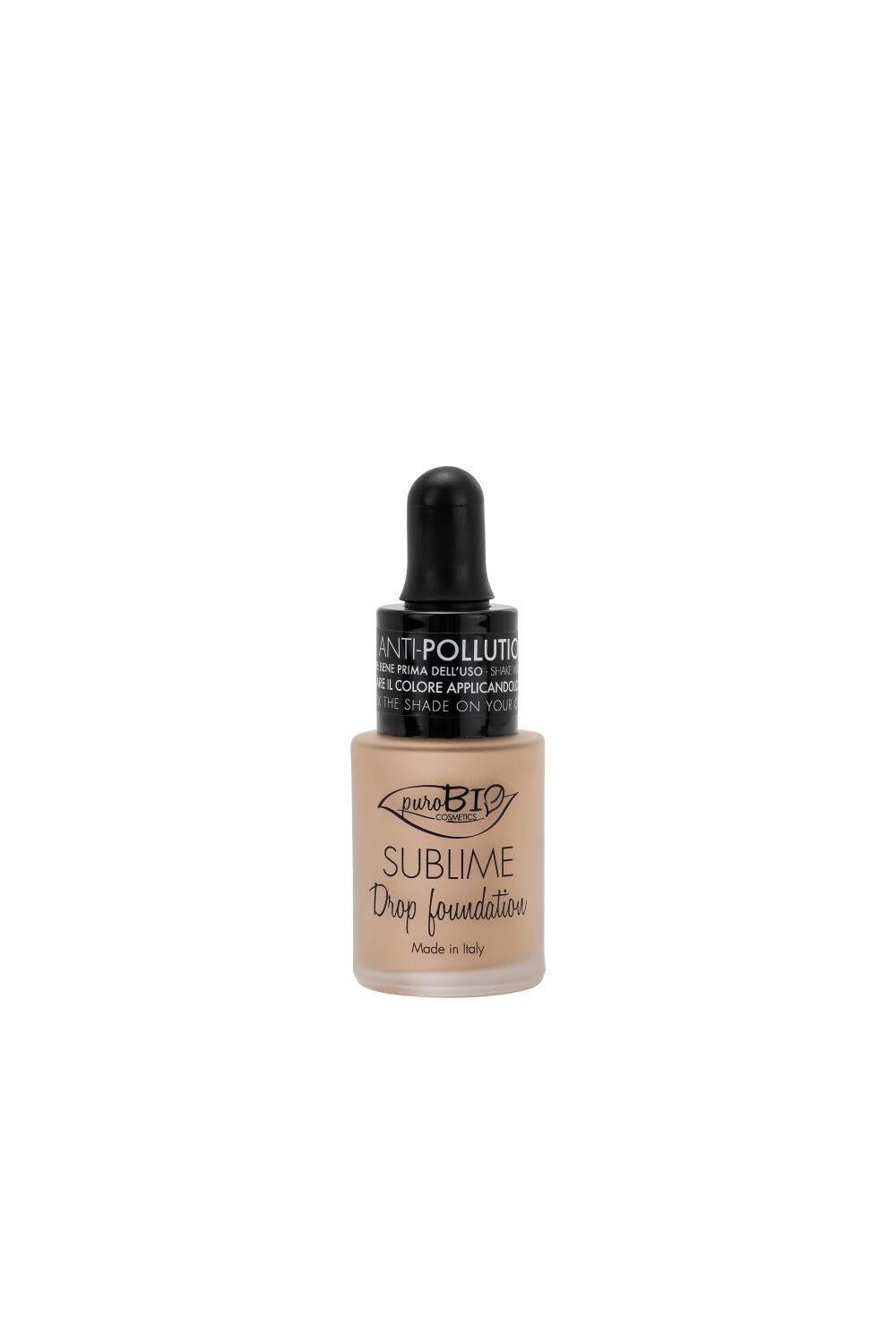 Purobio Sublime 03 Liquid Foundation: High Coverage, Antioxidant Rich, Flawless Skin, Non-Comedogenic, Natural Moisturizing Makeup