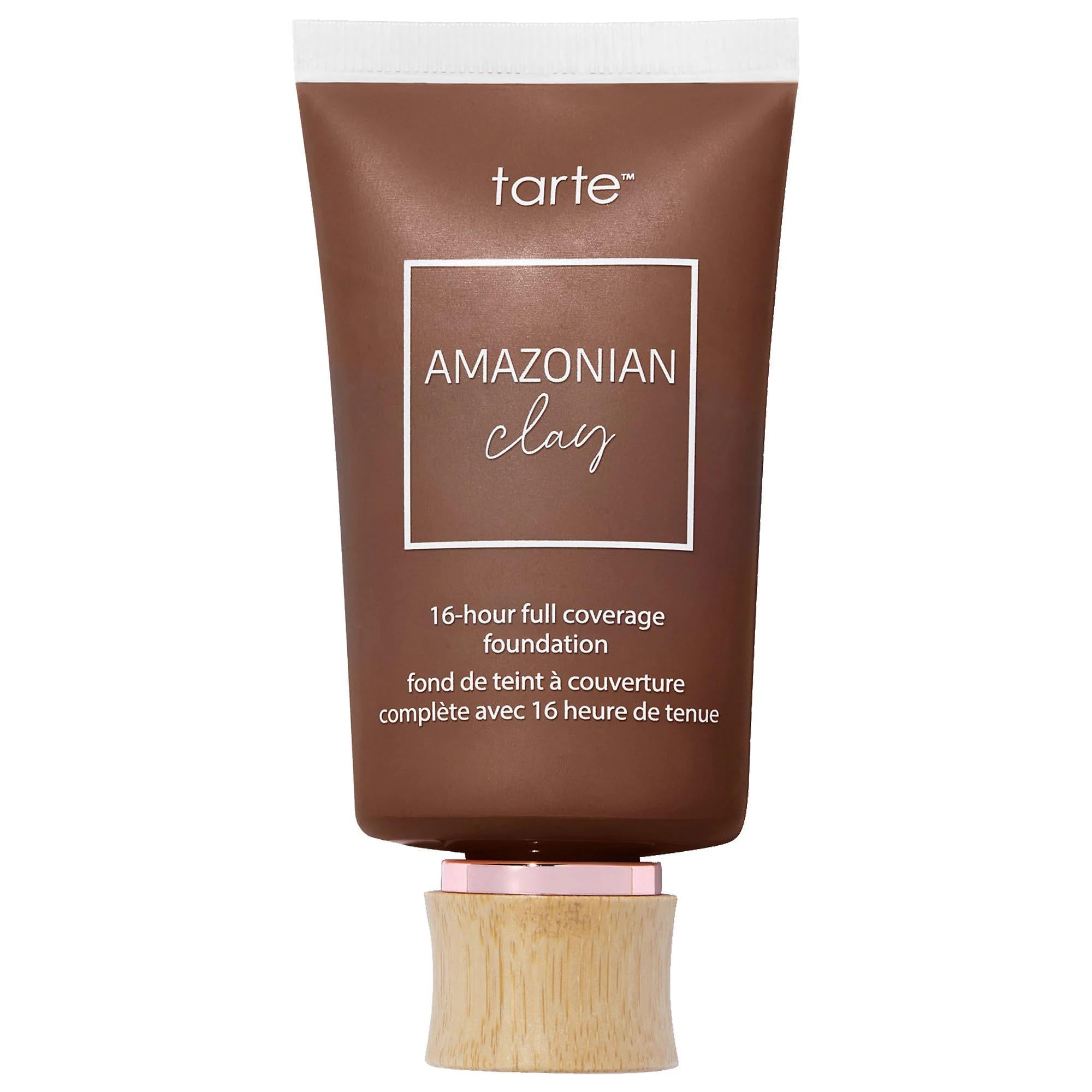 Amazonian Clay 16-Hour Full Coverage Foundation - Matte Finish, Oil-Free, Vegan Cosmetics