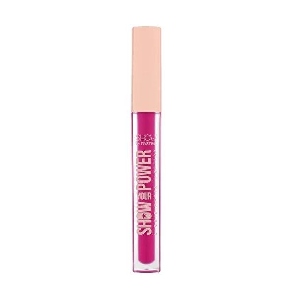 Show By Pastel Liquid Lipstick Show Your Power Mat 608 - Long Lasting Vegan Lipstick, Up to 8 Hours, Cruelty-Free & Dermatologically Tested