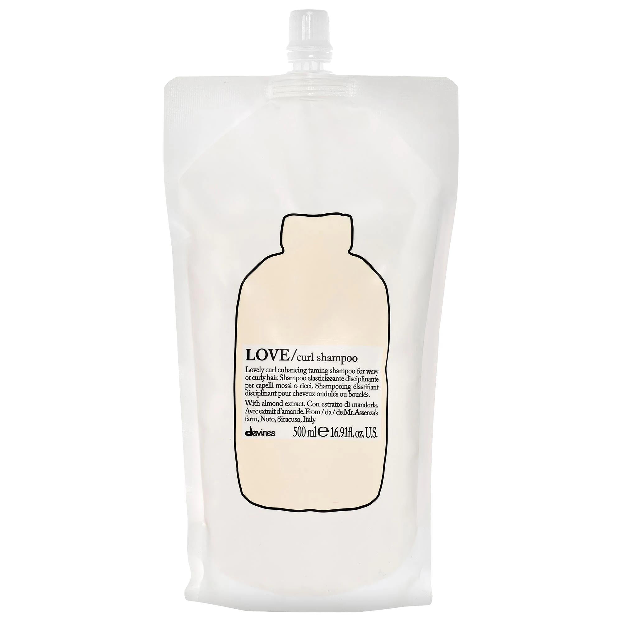 LOVE Curl Enhancing Shampoo for Curly Hair - Hydrating, Vegan, Sulfate-Free