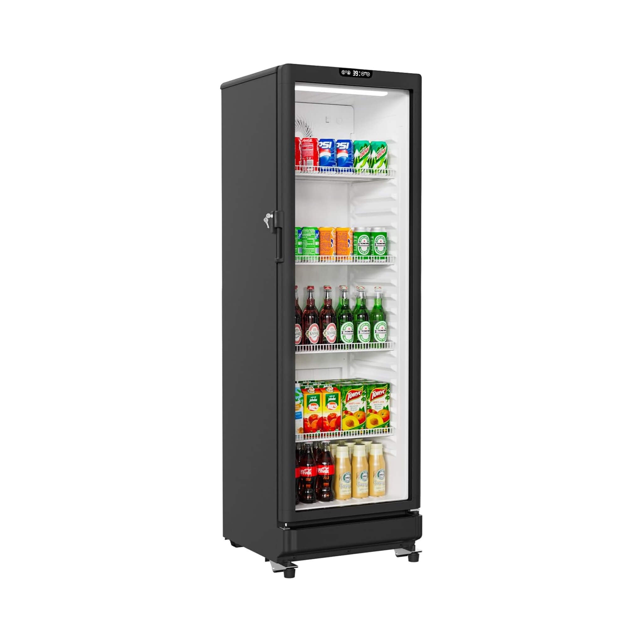 8.5 Cu.Ft Commercial Single Glass Door Beverage Merchandiser Refrigerator (SAK27946) – SAKSBY WHOLESALE, view 11