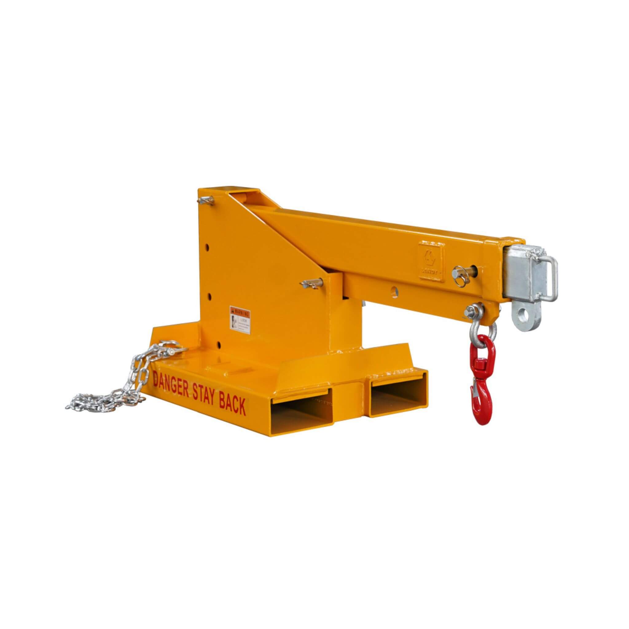 Heavy-Duty 80-Inch 2500KG Fork Mounted Telescopic Jib Boom Forklift Crane (SAK90437) – SAKSBY WHOLESALE, view 6