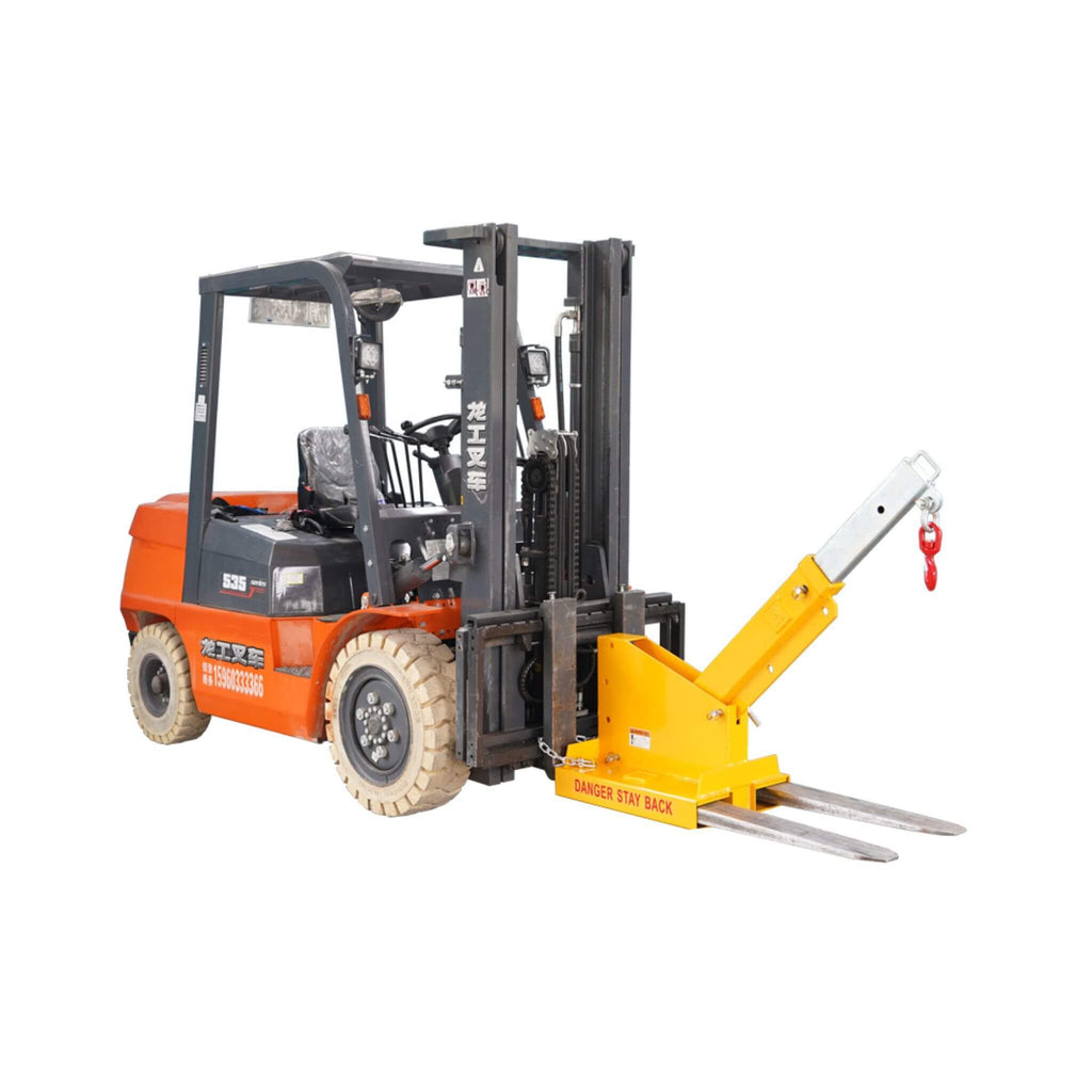 Heavy-Duty 80-Inch 2500KG Fork Mounted Telescopic Jib Boom Forklift Crane (SAK90437) – SAKSBY WHOLESALE, view 7