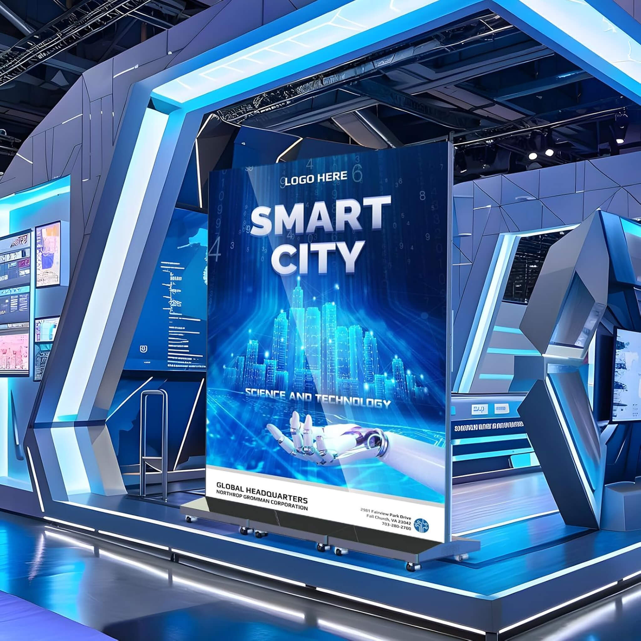 80-Inch Commercial Ultra-High Resolution LED Digital Advertising Signage Display (SAK50816) – SAKSBY WHOLESALE, view 7