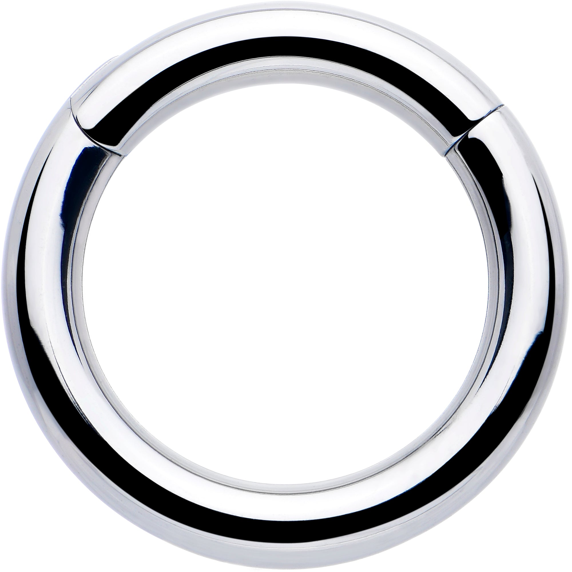 BodyCandy 10G 1/2 316L Surgical Steel Precision Hinged Segment Hoop — main product shot