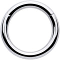 BodyCandy 8G 5/8 316L Surgical Steel Precision Hinged Segment Hoop — main product shot