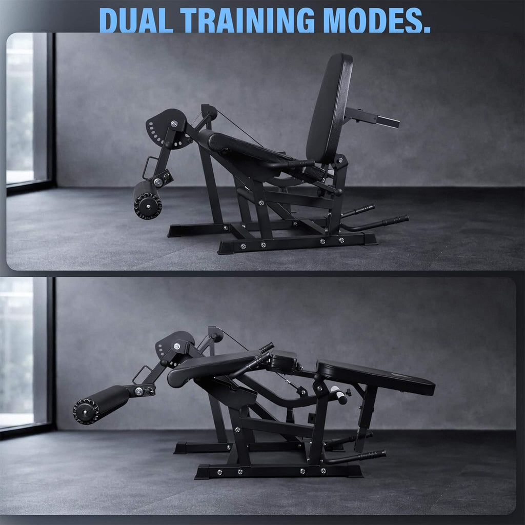 Rovix 800LBS Adjustable Lower Body Leg Extension And Curl Machine (SAK70528) – SAKSBY WHOLESALE, view 5