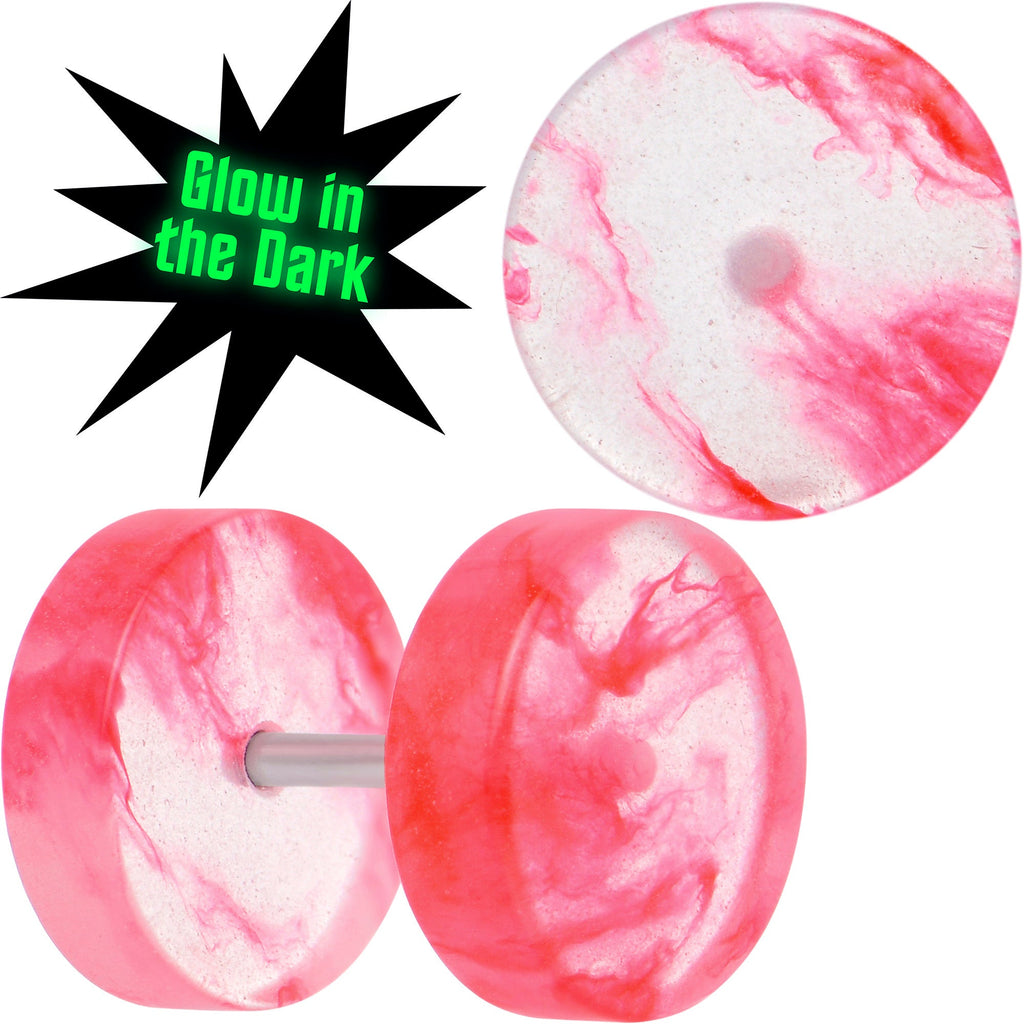 BodyCandy Glow in the Dark Two Tone Cheater Plug Set — packaging