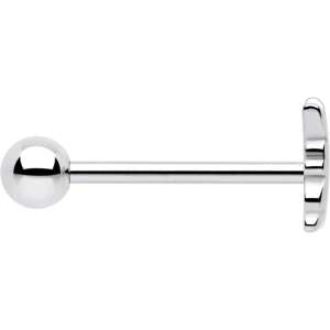 BodyCandy Bunny Rabbit Easter Barbell Tongue Ring — side view