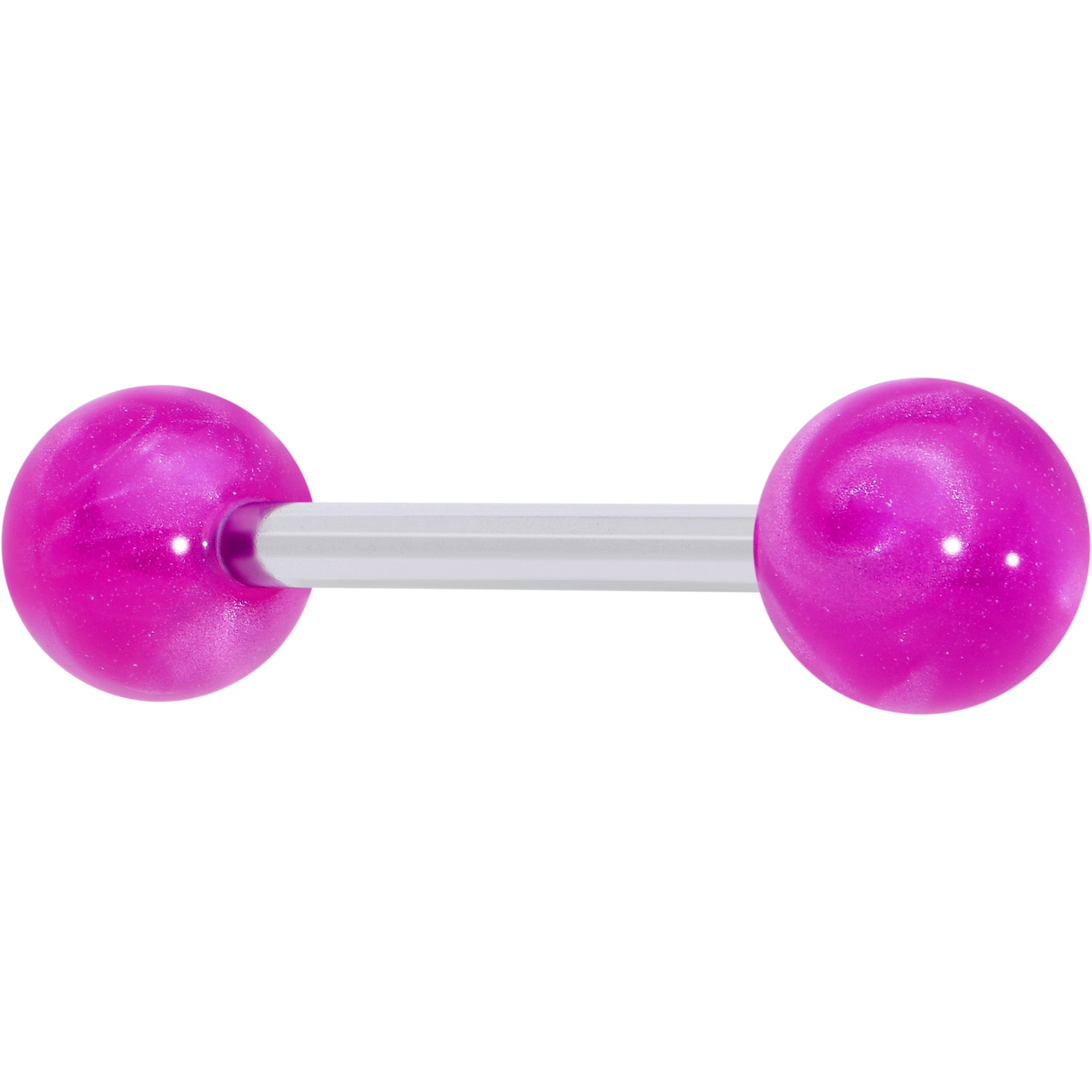 BodyCandy Color Acrylic Ball Tongue Ring Surgical Steel Barbell — packaging