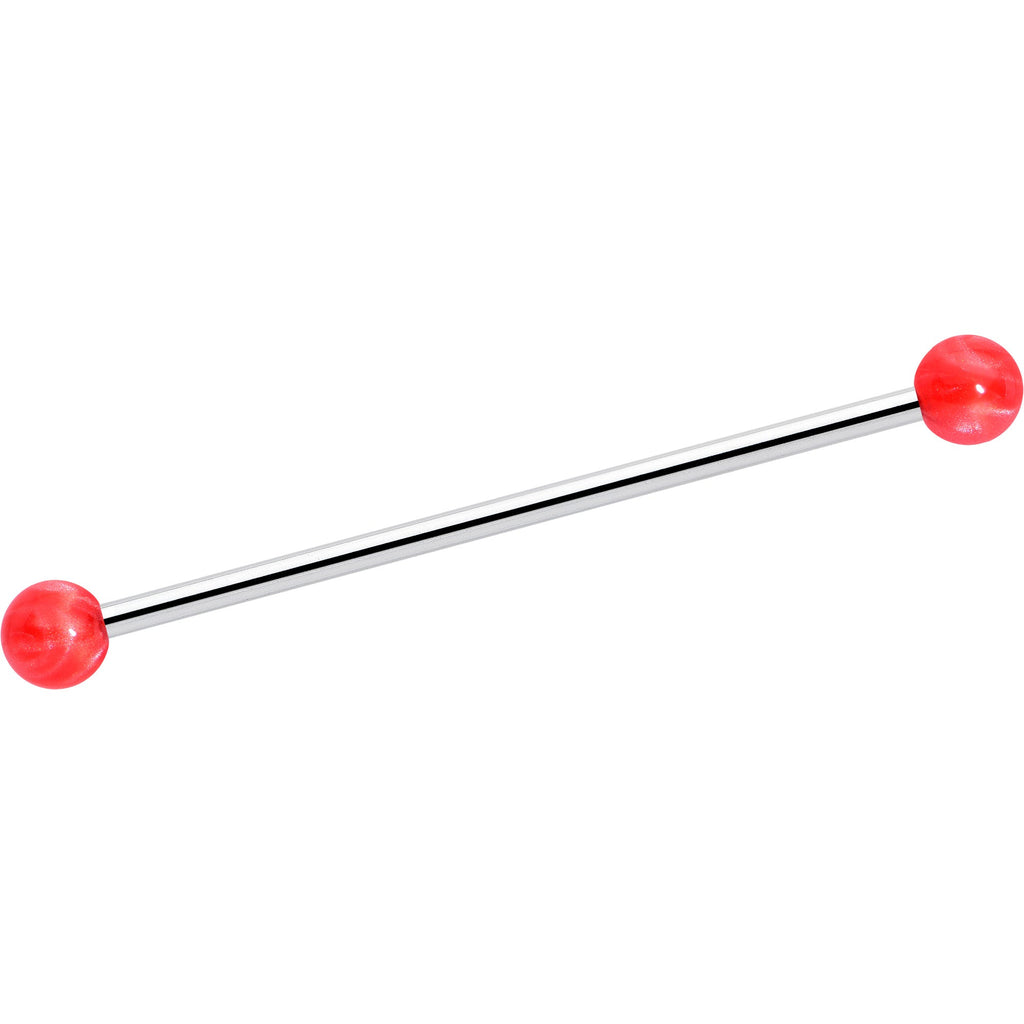 BodyCandy 14G Color Acrylic Ball Industrial Barbell 38mm — packaging