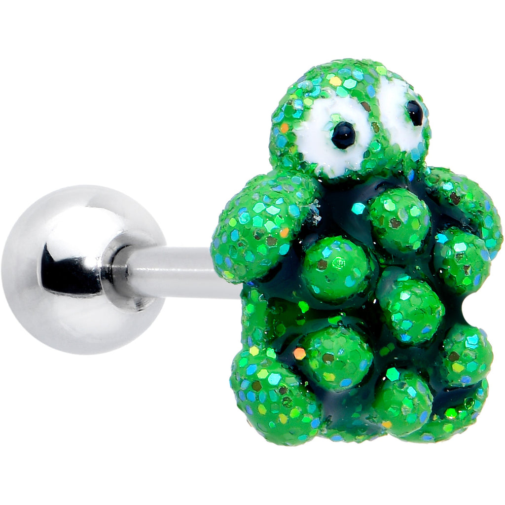 BodyCandy 16G 1/4 Texture Turtle Cartilage Tragus Earring — main product shot