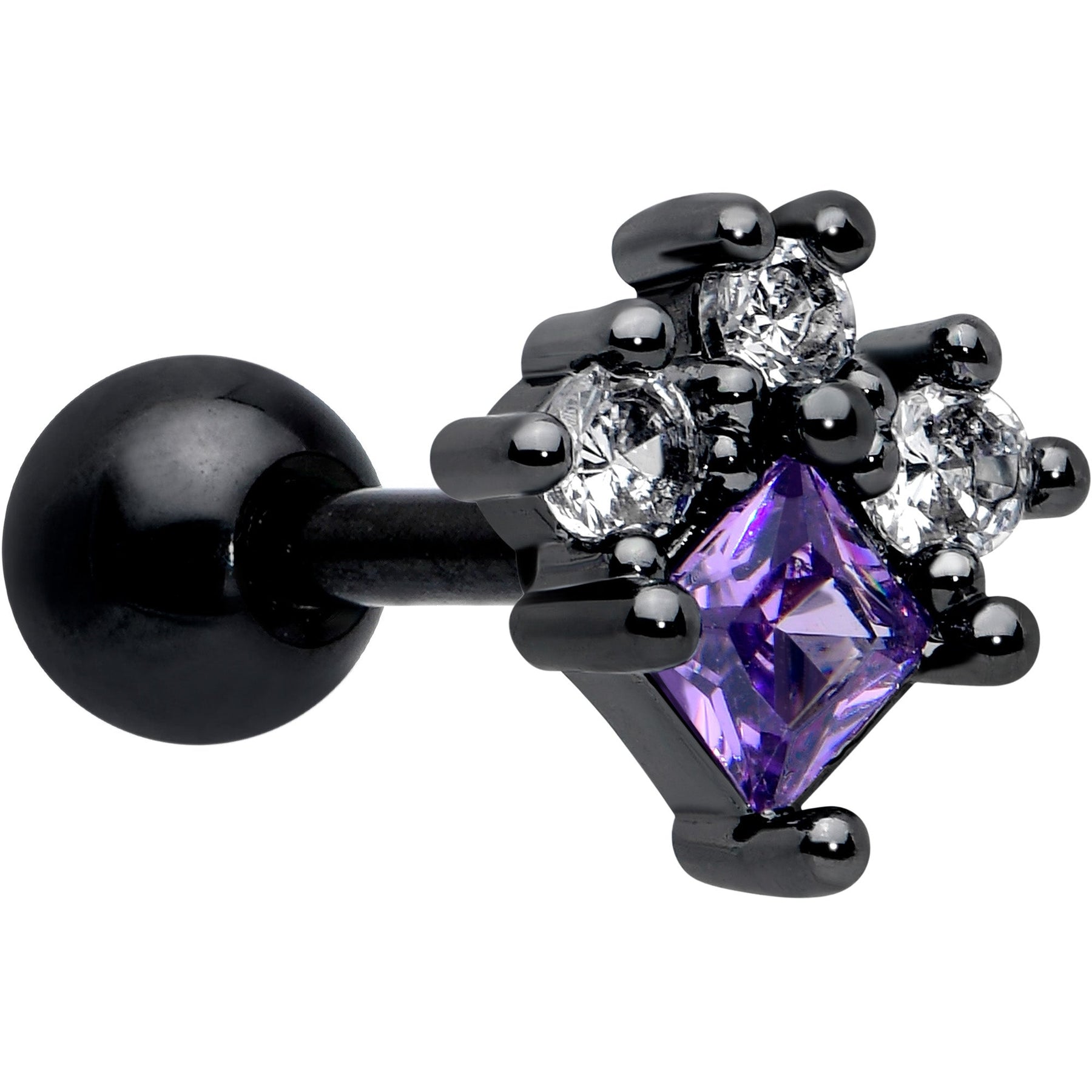Purple Earrings