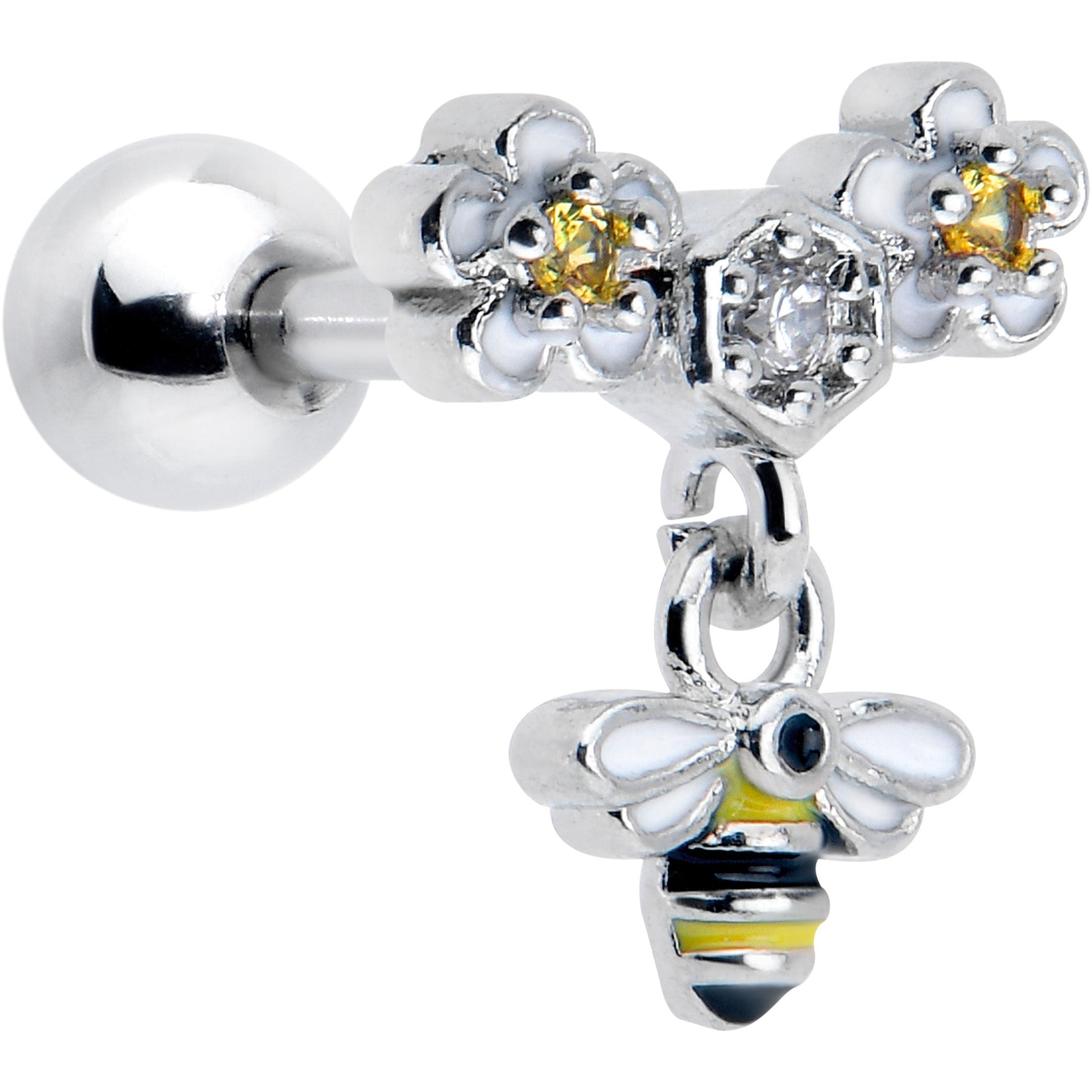 Yellow Earrings
