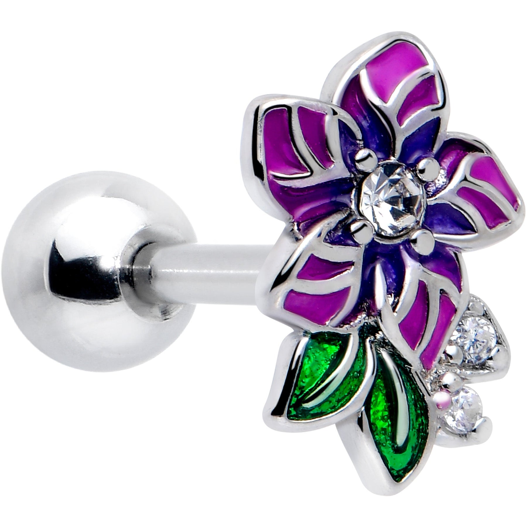 Purple Earrings