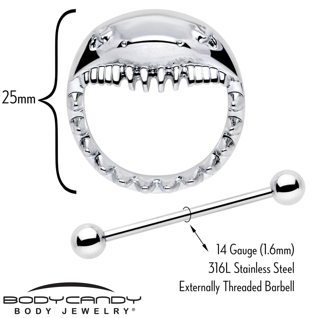 BodyCandy 14G 9/16 Shark Bite Nipple Shield Set — lifestyle context