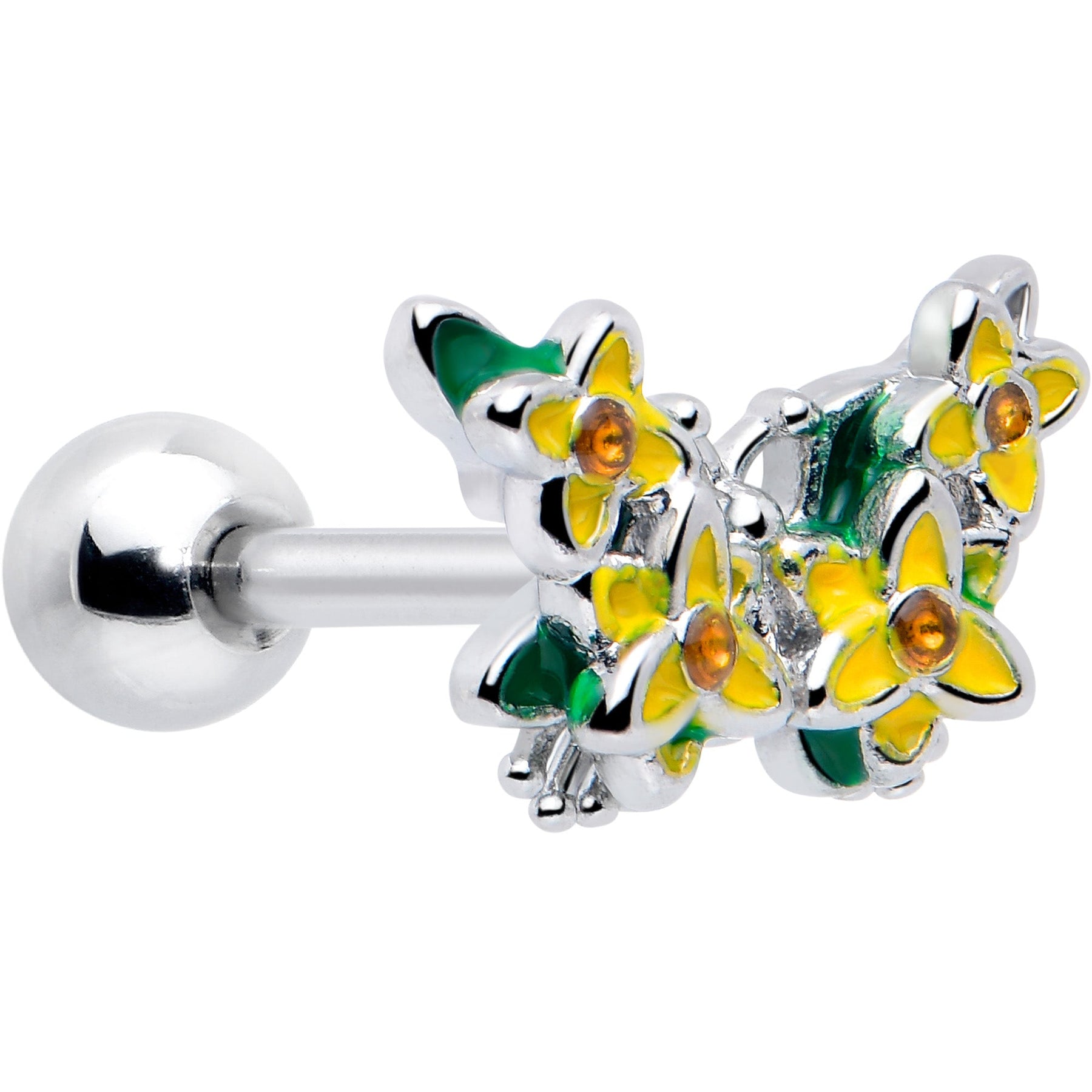 Yellow Earrings