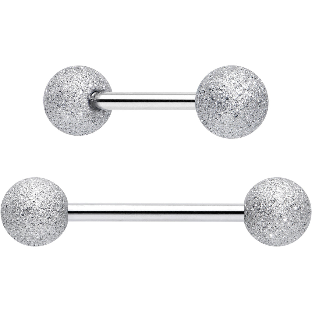 BodyCandy Red CZ Gem Flower Sandblasted Barbell Tongue Ring Set of 4 — lifestyle context