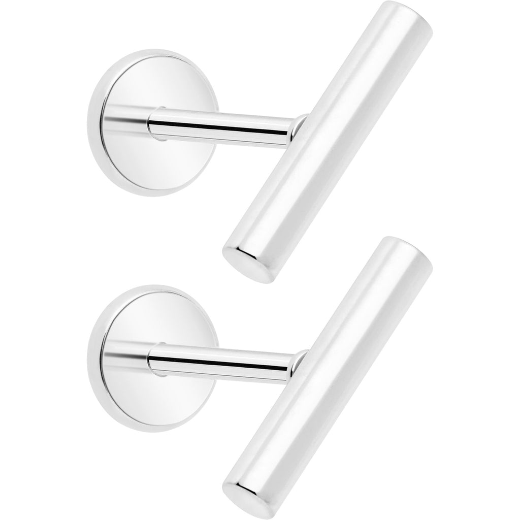BodyCandy 316L Surgical Steel Straight Barbell Flat Back Stud Earrings - 1 Pair — lifestyle context