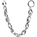 BodyCandy 1 1/4 Flat Back Earring Removable Connector Chain Links — main product shot