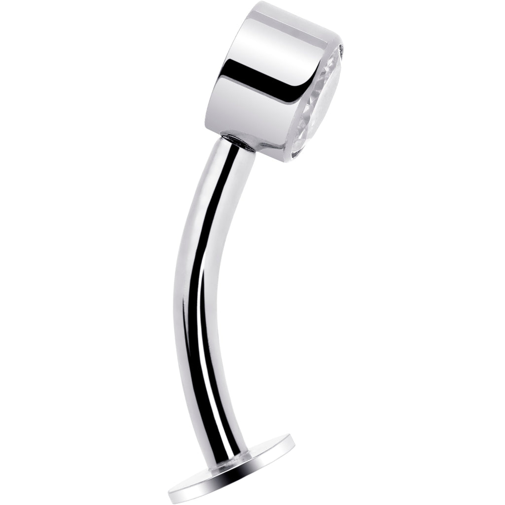 BodyCandy Bezel Gem Titanium Threadless Floating Belly Ring — lifestyle context
