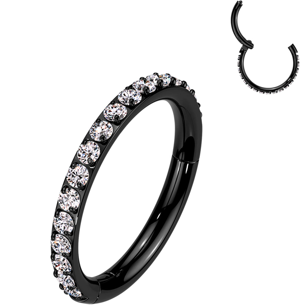 BodyCandy Micro Gem Titanium Hinged Nose Hoop — packaging