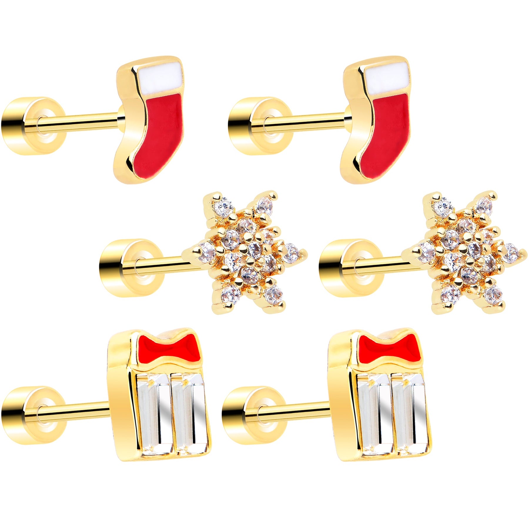 Gold Earrings