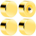 BodyCandy Flat Back Earring Back - Screw On 20G Stainless Steel 4 Pack — lifestyle context