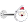 BodyCandy Christmas Flat Back Earring - Santa Claus — main product shot