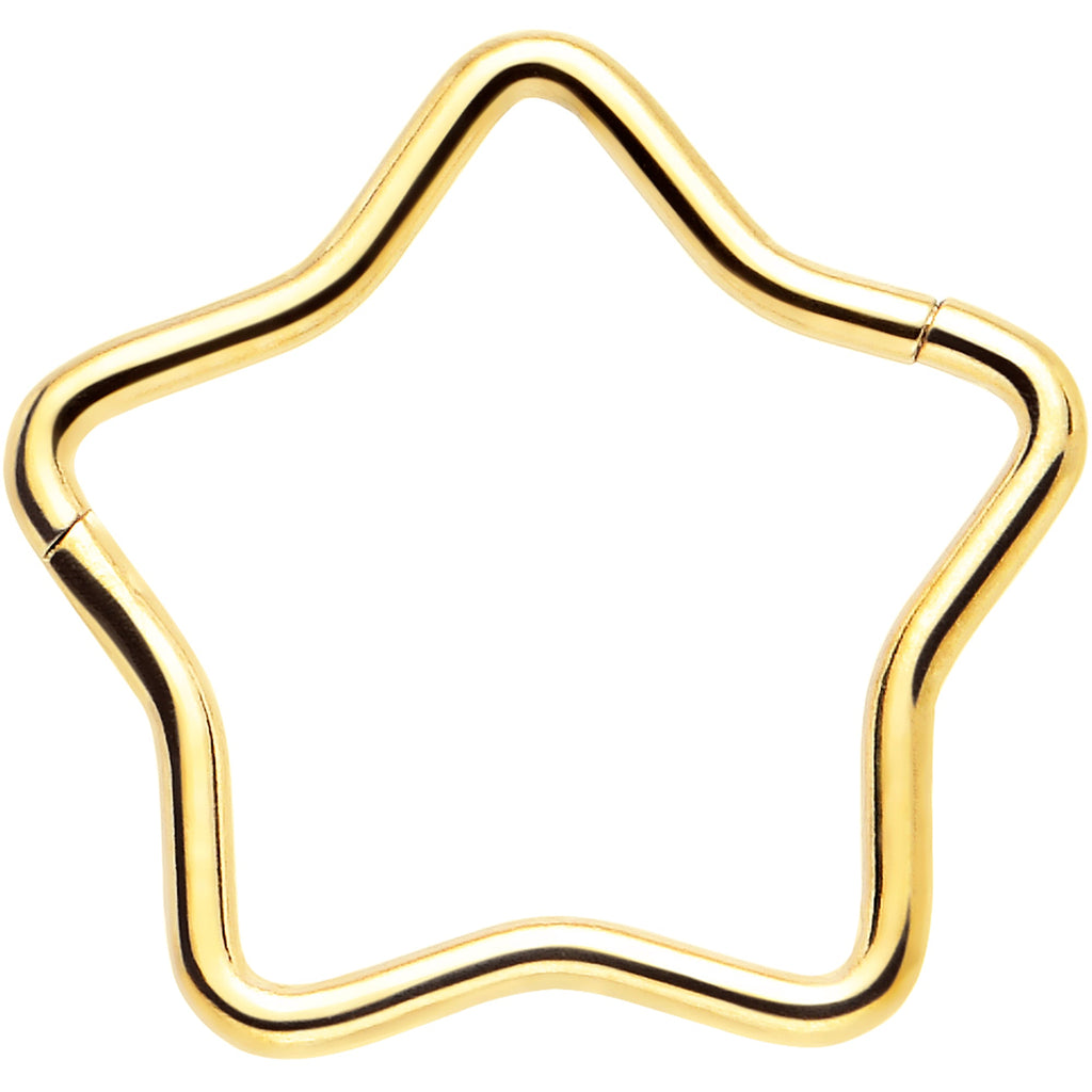 BodyCandy 20G Seamless Hollow Star Nose Hoop Surgical Steel — packaging