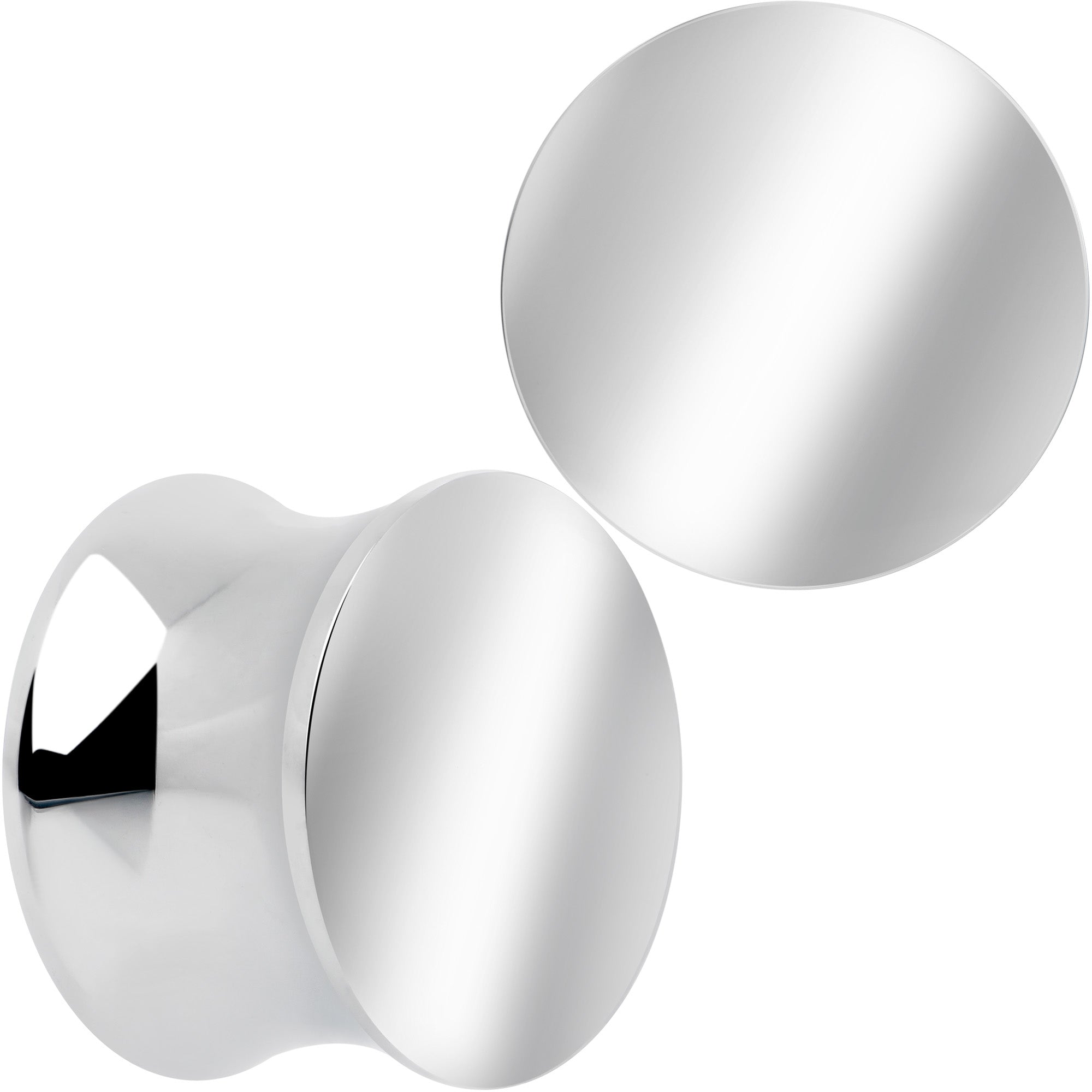 BodyCandy Hand Polished Simply Style Saddle Plug Set 5mm to 25mm — comparison shot
