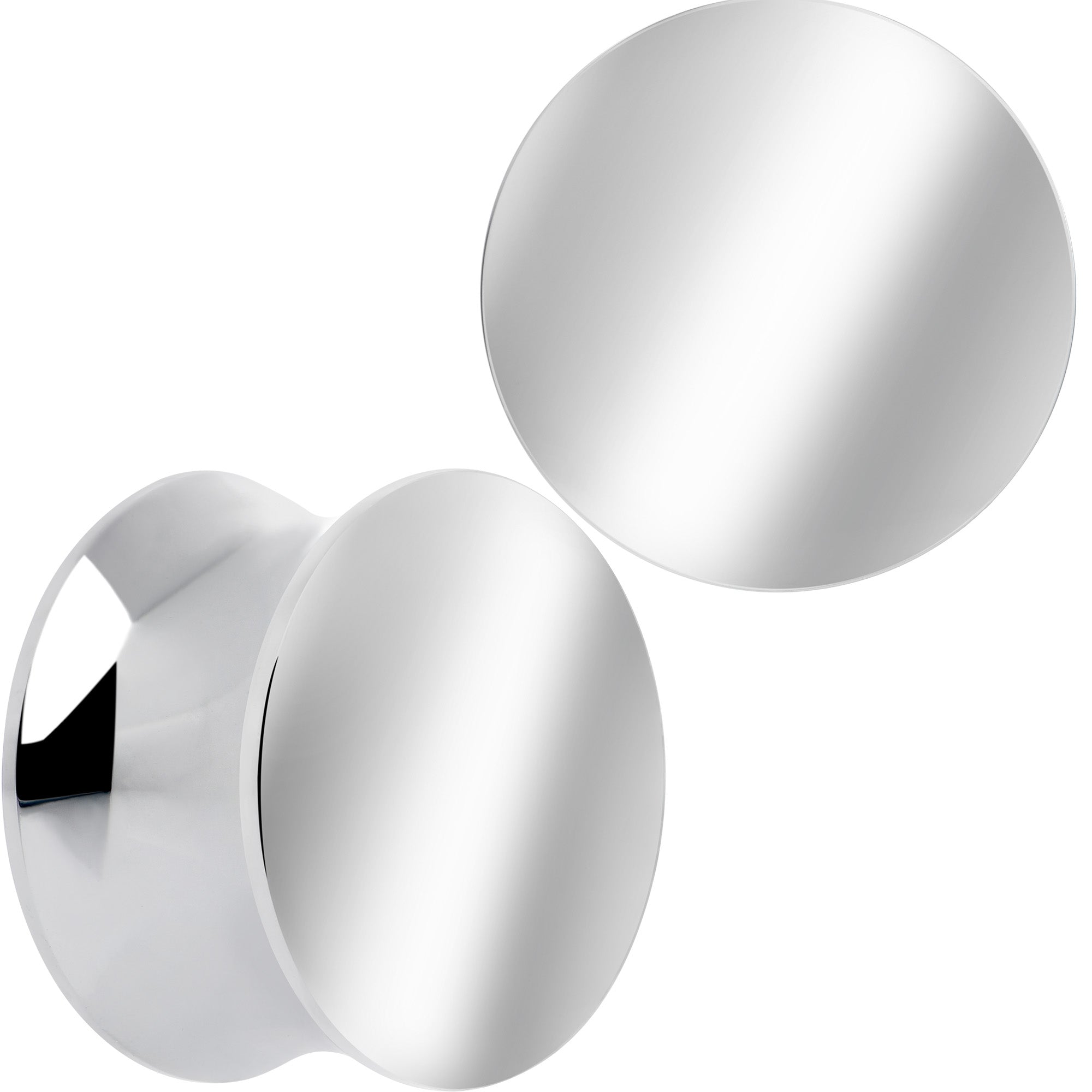 BodyCandy Hand Polished Simply Style Saddle Plug Set 5mm to 25mm — fabric or material detail