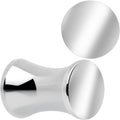 BodyCandy Hand Polished Simply Style Saddle Plug Set 5mm to 25mm — alternative angle
