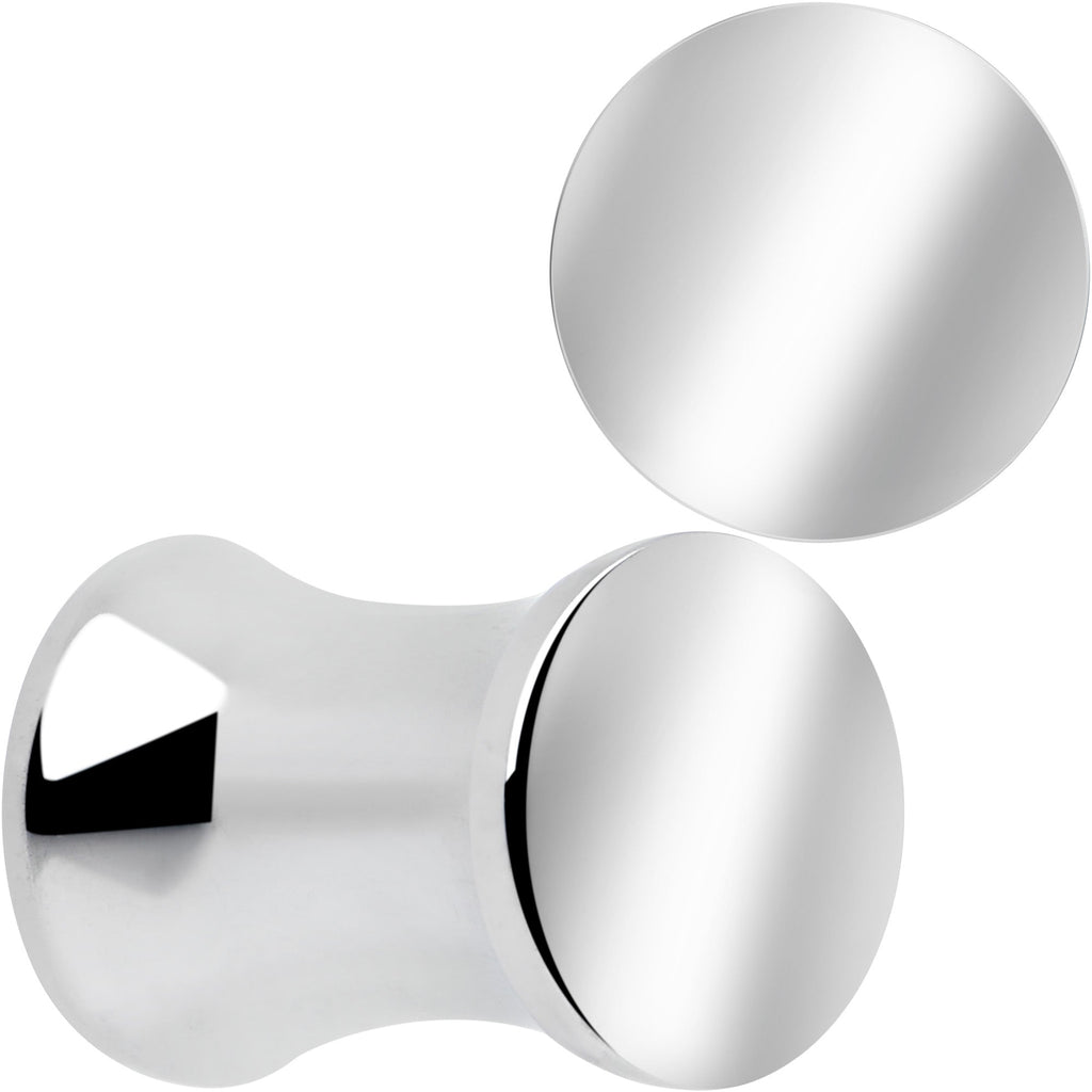 BodyCandy Hand Polished Simply Style Saddle Plug Set 5mm to 25mm — in-use photo