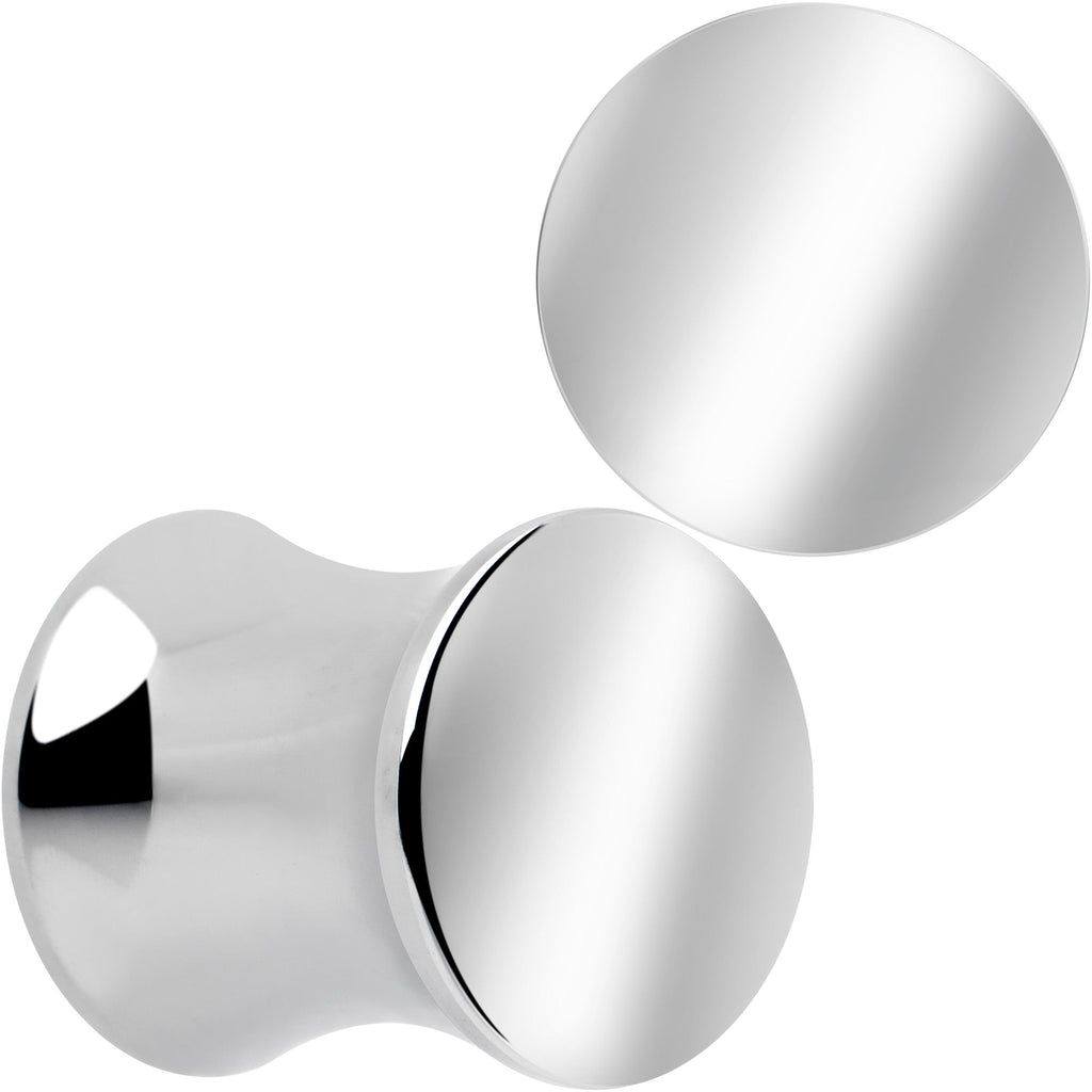 BodyCandy Hand Polished Simply Style Saddle Plug Set 5mm to 25mm — size reference