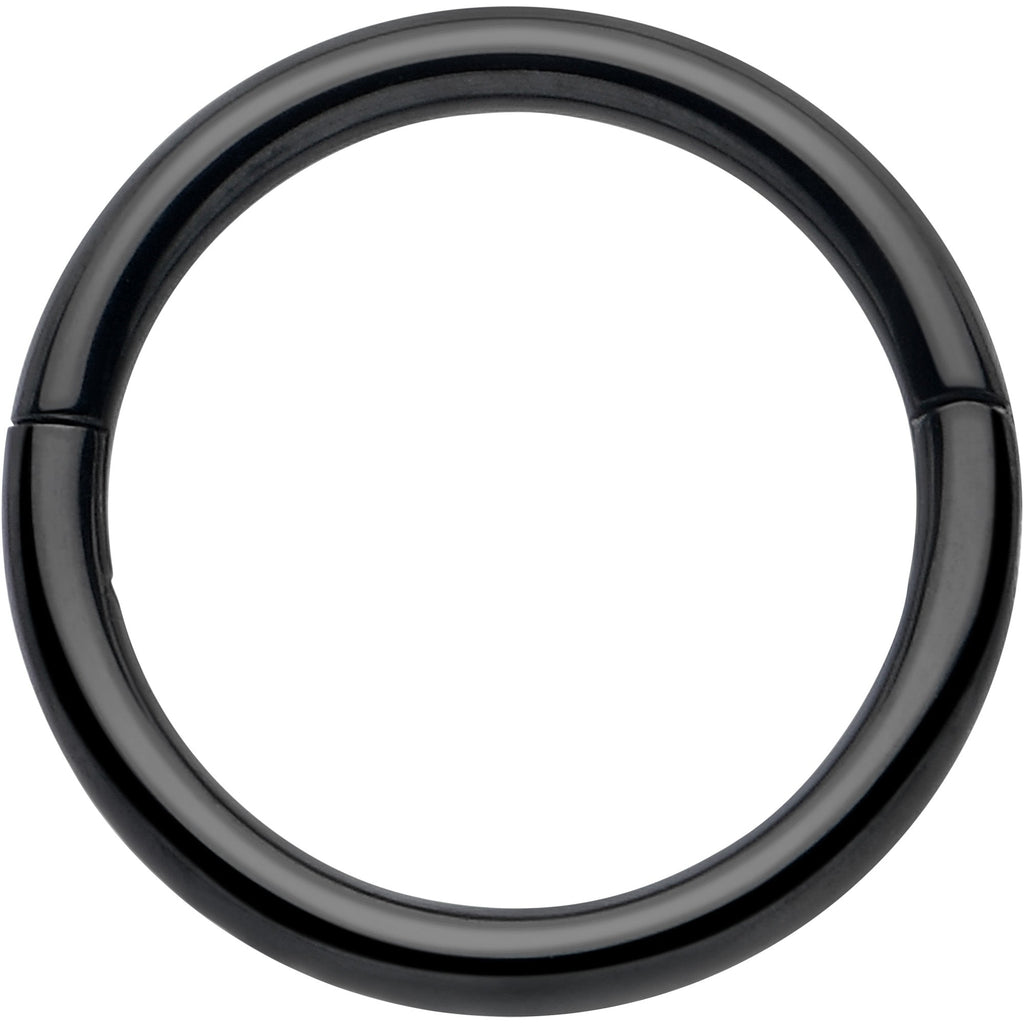 BodyCandy 20G Implant Grade Titanium Half Closure Hinged Segment Ring — alternative angle