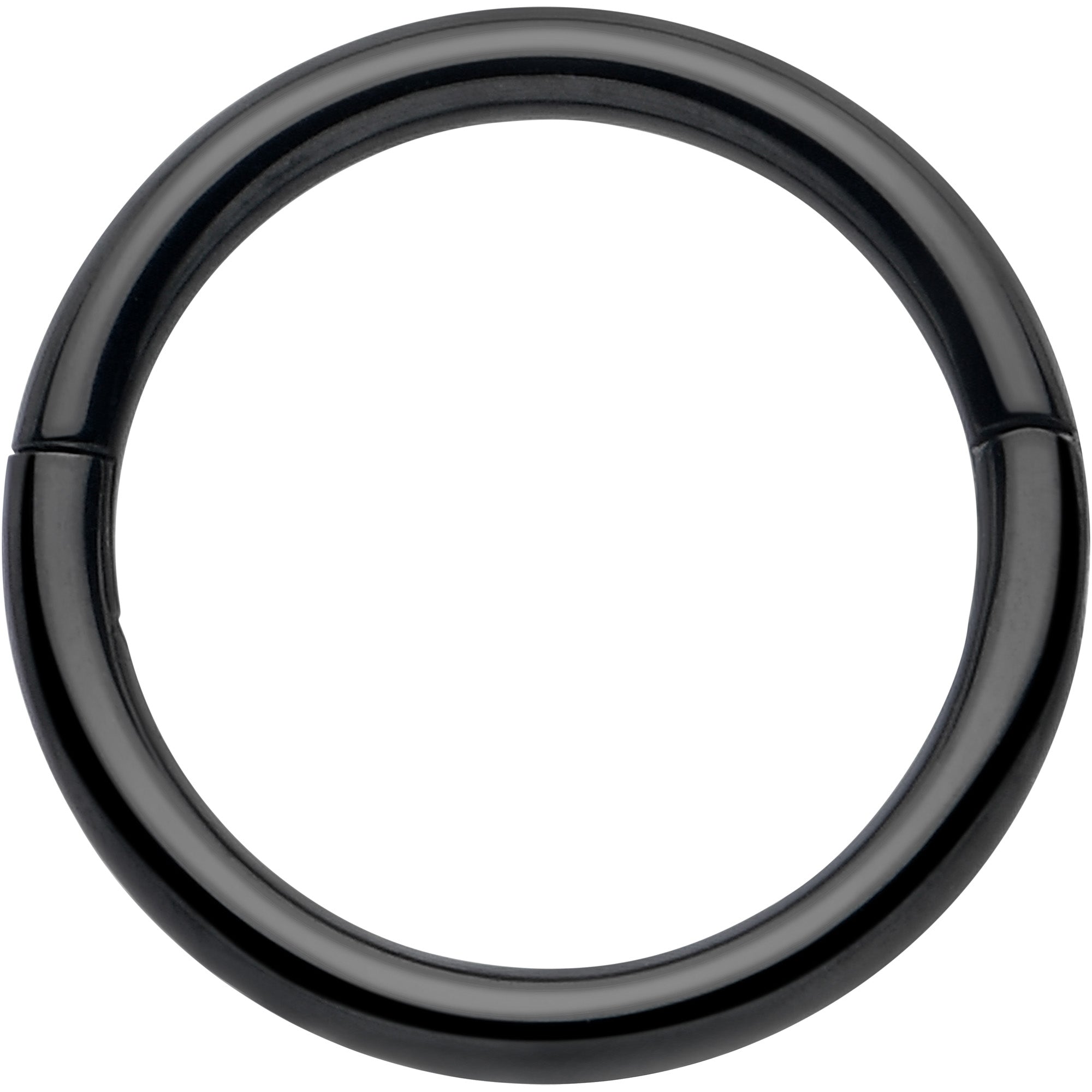 BodyCandy 20G Implant Grade Titanium Half Closure Hinged Segment Ring — alternative angle
