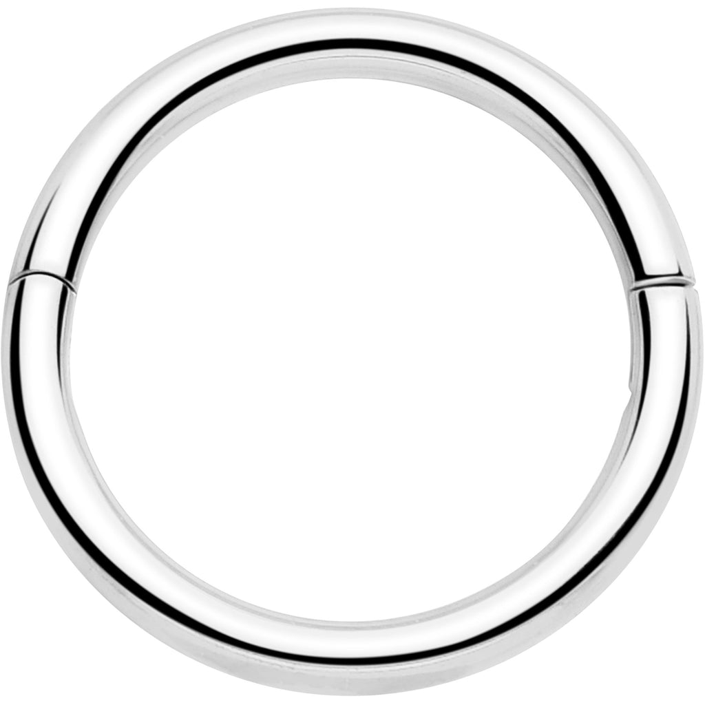 BodyCandy 20G Implant Grade Titanium Half Closure Hinged Segment Ring — main product shot