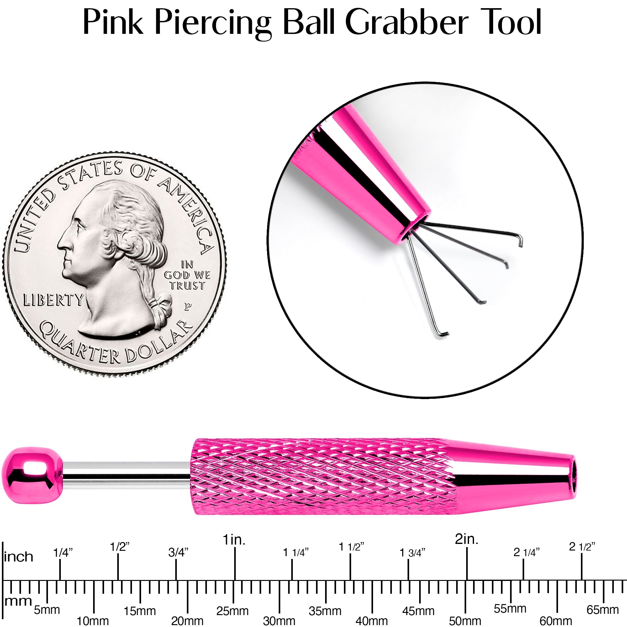 BodyCandy Piercing Ball Grabber Tool 2.48 Inch Length — lifestyle context