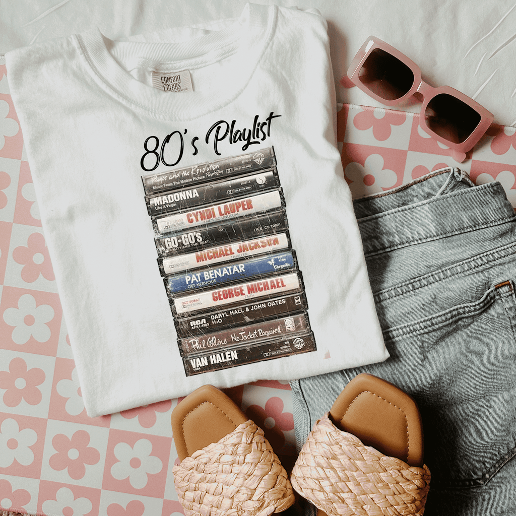 A Blessed Texas Mess Boutique Old School Playlist Sweatshirt, Old School Playlist Shirt, Retro 80s 90s Music… — dtf / graphic shirts category context